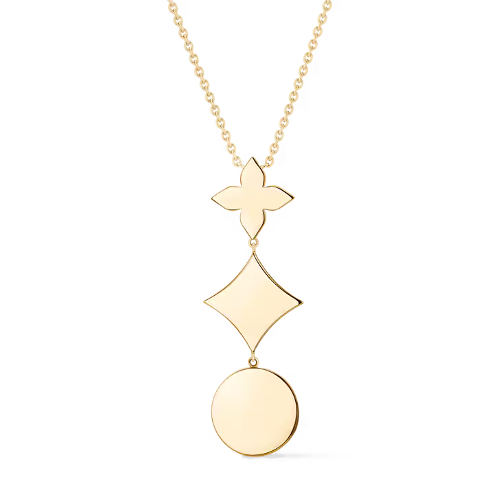 Colour Blossom Lariat Necklace, Yellow Gold, Onyx And Diamond