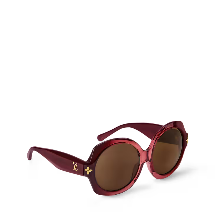 LV Aura Flower Round Sunglasses