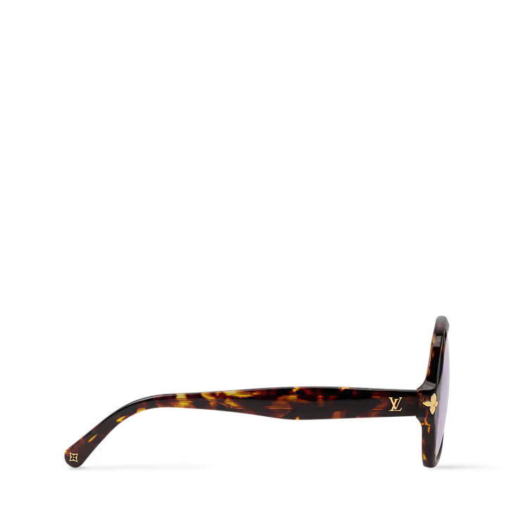 LV Aura Flower Square Pilot Sunglasses